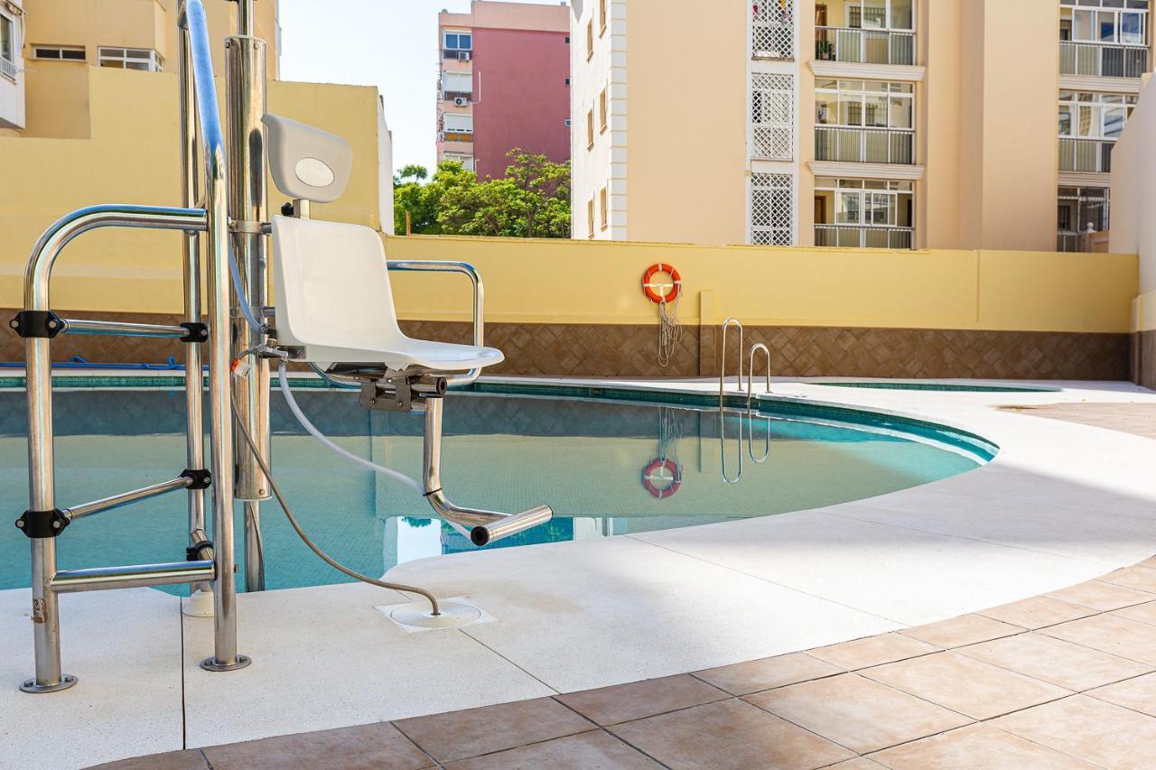 Ver7 - Estudio, Wifi, Fire Stick Amazon, Terraza, Vistas Al Mar, Piscina 토레몰리노스 외부 사진