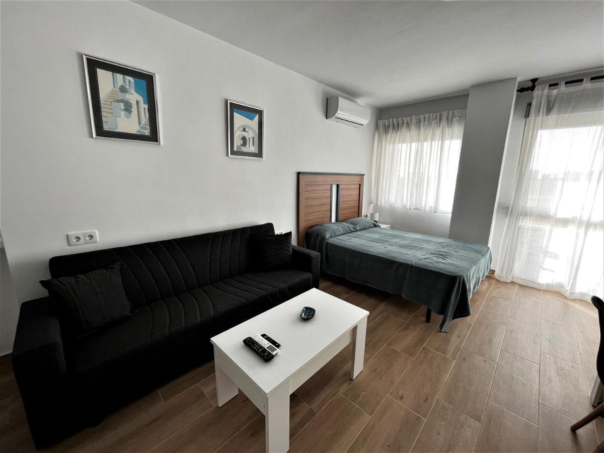 Ver7 - Estudio, Wifi, Fire Stick Amazon, Terraza, Vistas Al Mar, Piscina 토레몰리노스 외부 사진